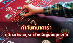 คำศัพท์บาคาร่า คู่มือฉบับสมบูรณ์สำหรับผู้เล่นทุกระดับ